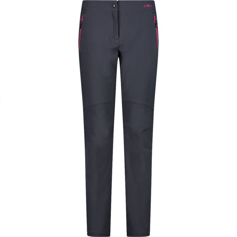 CMP Women's slim-fit trousers in softshell