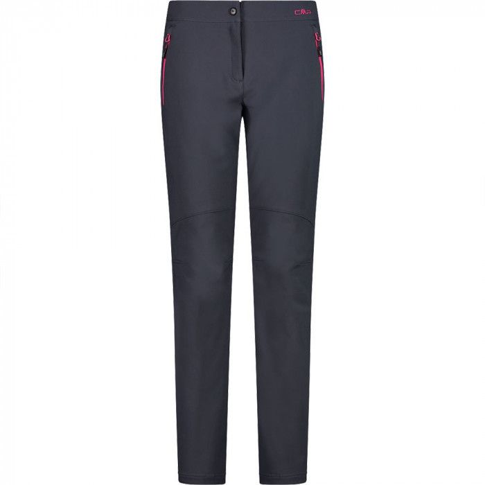 CMP Women's slim-fit trousers in softshell - 0