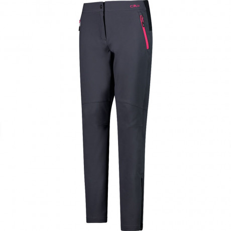 CMP Women's slim-fit trousers in softshell