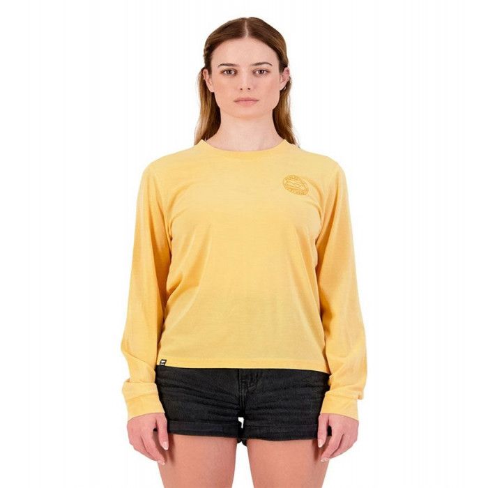 MONS ROYALE WOMENS ICON RELAXED LS GARMENT D - 1