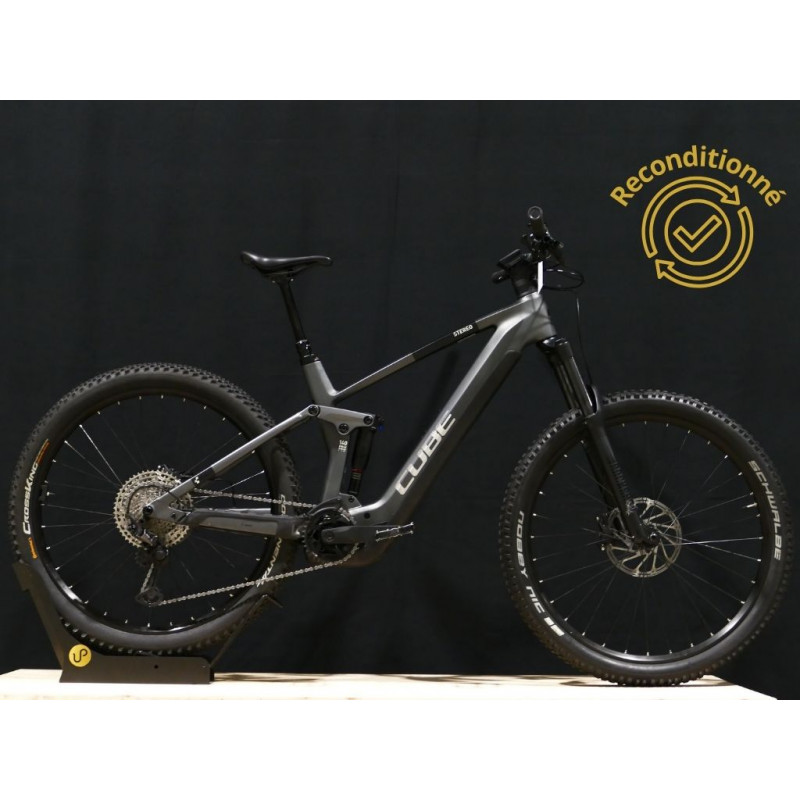 VTT ELECTRIQUE RECONDITIONNE CUBE STEREO RACE 140