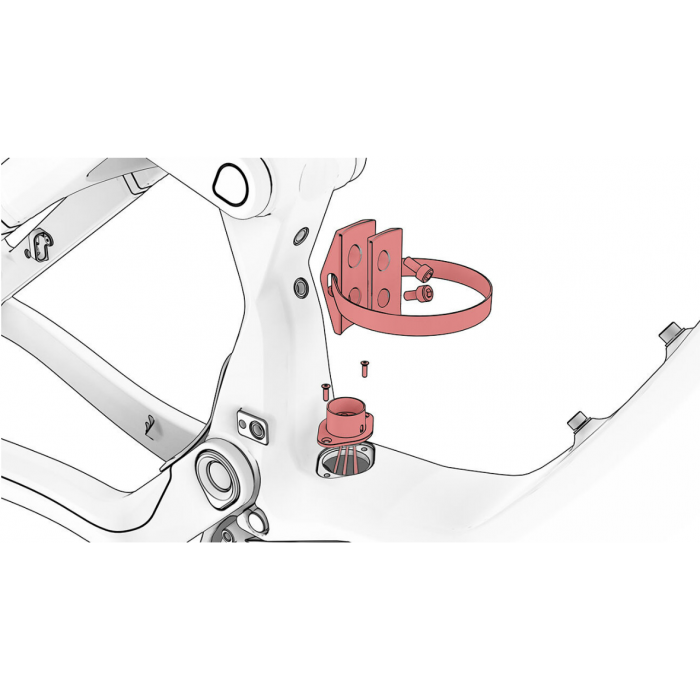 KIT PORTE-BIDON ET CABLE POUR BATTERIE BH XPRO+ - 0