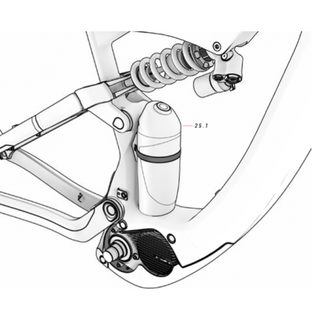BATTERIE SUPPLÉMENTAIRE XPRO+ 180WH POUR BH ILYNX+
