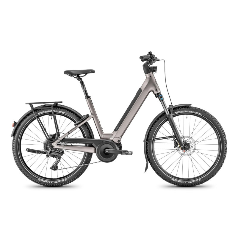 MOUSTACHE XROAD 4 OPEN TITANIUM- vue complète