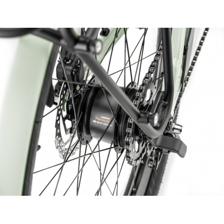 MOUSTACHE LUNDI 27.4 500WH  PASTEL GREEN- roue arrière