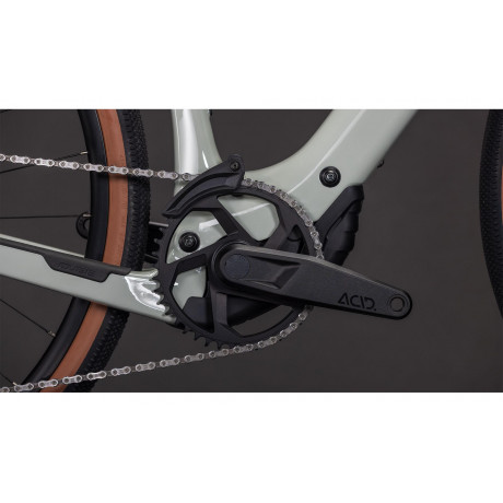 CUBE Nuroad Hybrid C:62 Race 400X reedbeige´n´black – pédalier ACID, plateau et chaîne