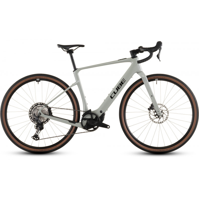 VELO GRAVEL ELECTRIQUE CUBE NUROAD HYBRID C:62 RACE 400X