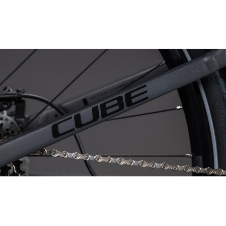 CUBE Kathmandu Hybrid ONE11 HPC Pro 26 slapgrey´n´black – hauban et transmission arrière