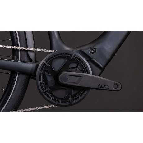 CUBE Editor Hybrid PRO 400X FE Trapeze coal´n´prism – pédalier