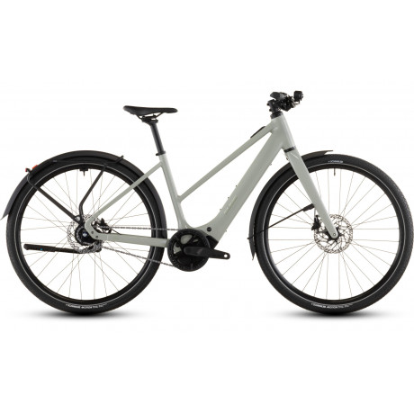 CUBE Editor Hybrid SLX 400X FE Trapeze reedbeige´n´chrome – vue complète