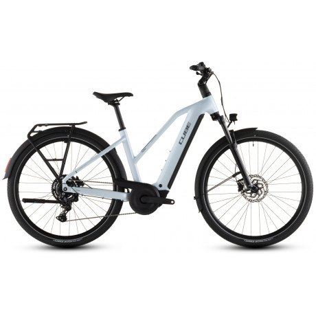CUBE Touring Hybrid ONE 600 Trapeze glacier´n´reflex – vue complète